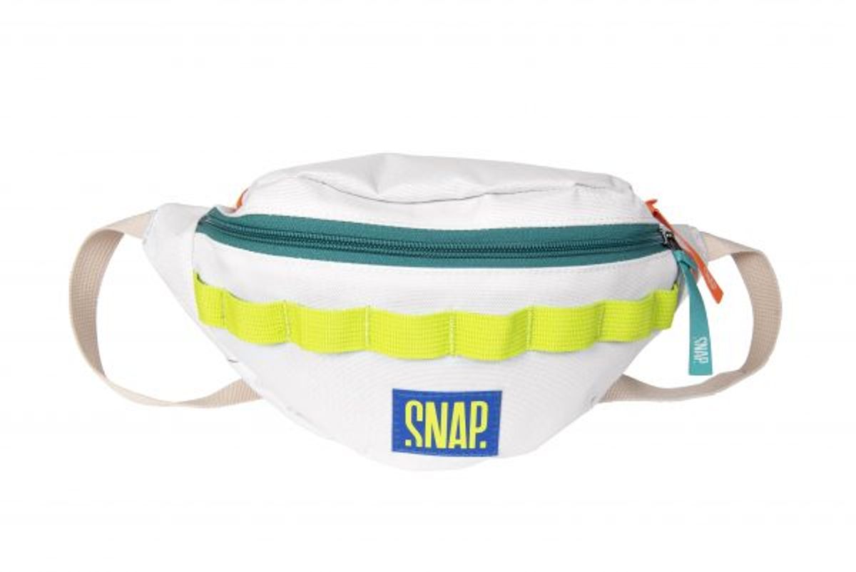 Snap Hip Bag chalk & lime